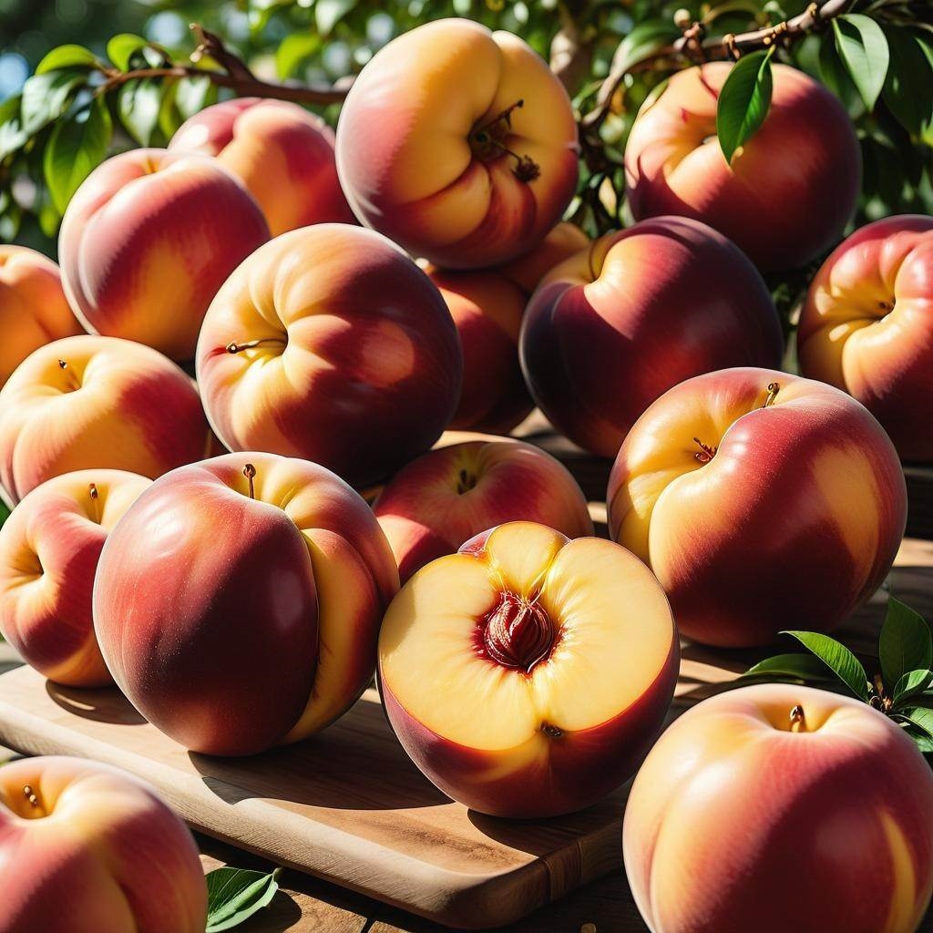 Masa nektarynki po obraniu