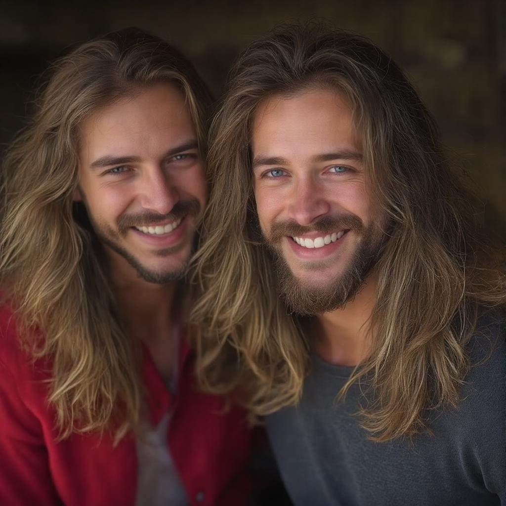 Fryzury na specjalne okazje dla mężczyzn z długimi włosami