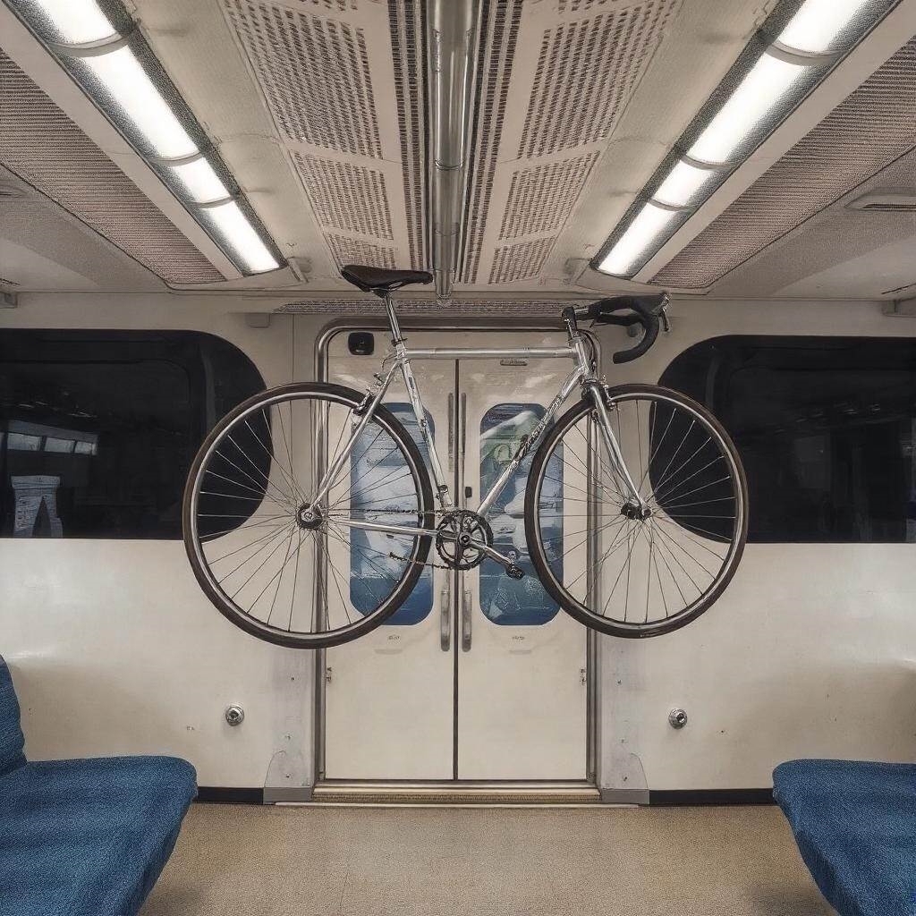 Jak przymocować rower w wagonie kolejowym